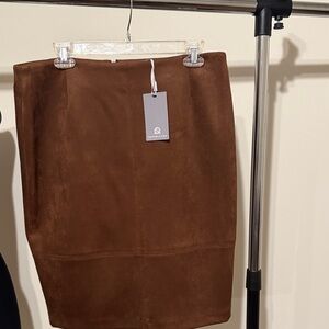 Preston & York suede skirt